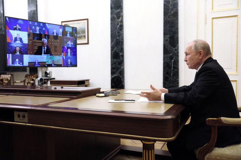 &copy; Reuters. Presidente da Rússia, Vladimir Putin
25/10/2023
Sputnik/Gavriil Grigorov/Pool via REUTERS