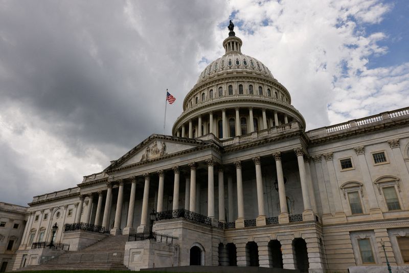 © Reuters. The U.S. Capitol Building is seen in Washington, U.S., August 15, 2023. REUTERS/Kevin Wurm/File Photo