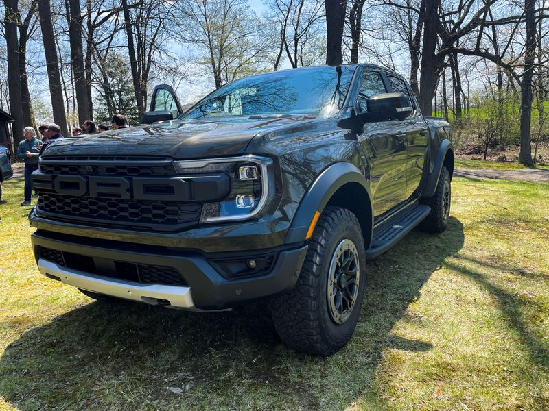 © Reuters. A Ford Ranger Raptor is seen at a Ford event in Michigan, U.S., May 5, 2023. REUTERS/Joe White