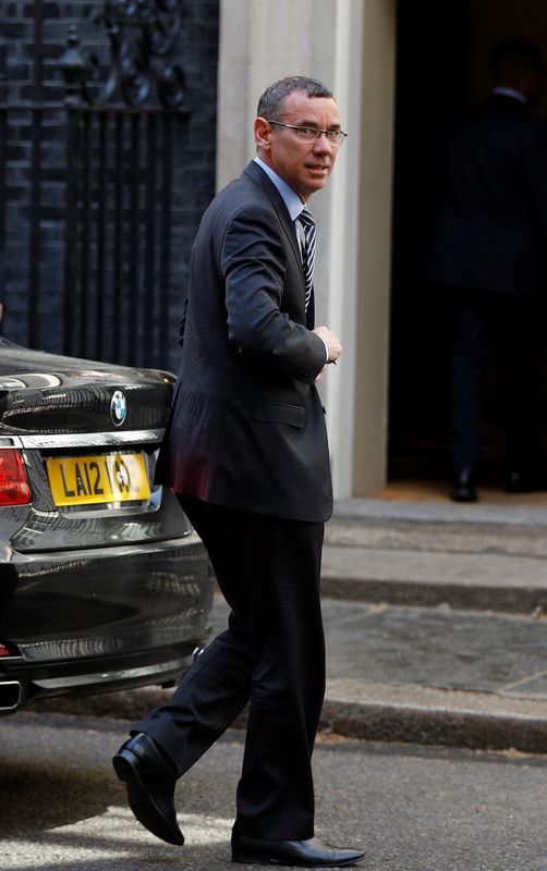 &copy; Reuters. مارك ريجيف مستشار رئيس الوزراء الإسرائيلي بنيامين نتنياهو في لندن بصورة من أرشيف رويترز.