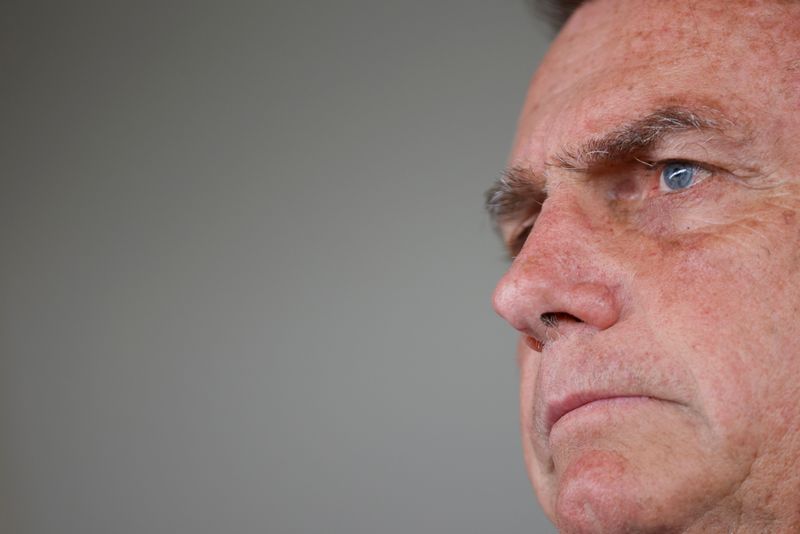 &copy; Reuters. Ex-presidente Jair Bolsonaro 
04/10/2022
REUTERS/Adriano Machado