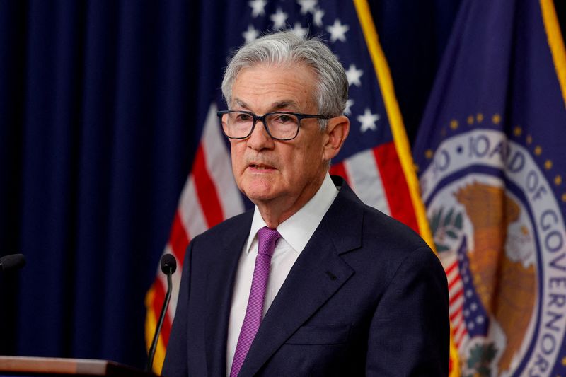 &copy; Reuters. Chair do Fed, Jerome Powell
20/09/2023
REUTERS/Evelyn Hockstein