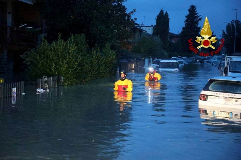 Trois morts et plusieurs disparus en Italie avec la tempête Ciaran