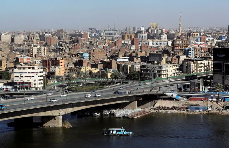 &copy; Reuters. A general view of buildings by the Nile River in Cairo, Egypt January 30, 2021. REUTERS/Mohamed Abd El Ghany/ File photo
