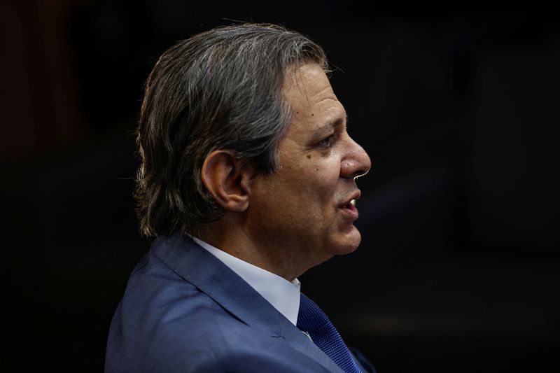 &copy; Reuters. Ministro da Fazenda, Fernando Haddad
18/10/2023
REUTERS/Adriano Machado