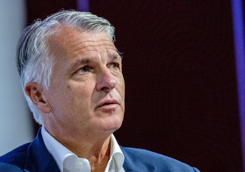 &copy; Reuters. Sergio Ermotti, UBS Group Chief Executive Officer attends the Building Bridges conference in Geneva, Switzerland, October 2, 2023. REUTERS/Denis Balibouse/File Photo