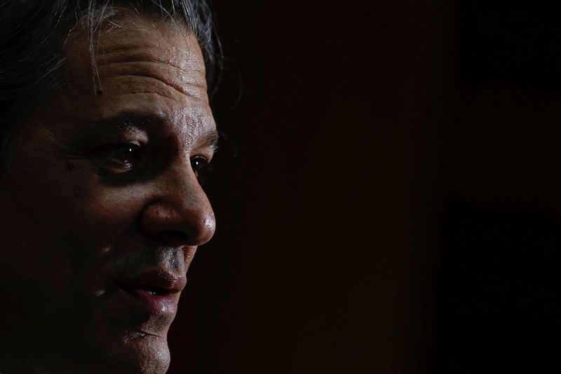 &copy; Reuters. Ministro Fernando Haddad 
18/10/2023
REUTERS/Adriano Machado