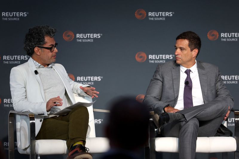 © Reuters. Presidente do BC, Roberto Campos Neto, concede entrevista durante evento ReutersNEXT em Nova York
09/01/2023
REUTERS/Brendan McDermid