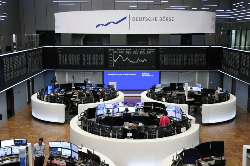 European shares close at one-month high on cooling U.S. inflation