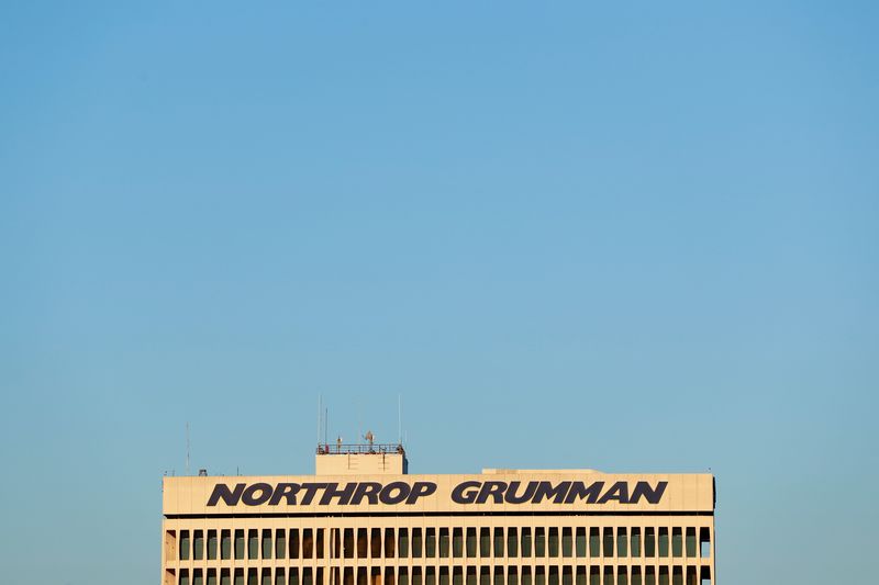 &copy; Reuters. FILE PHOTO: A Northrop Grumman building is shown in El Segundo, California, U.S., February 7, 2019.  REUTERS/Mike Blake/File 