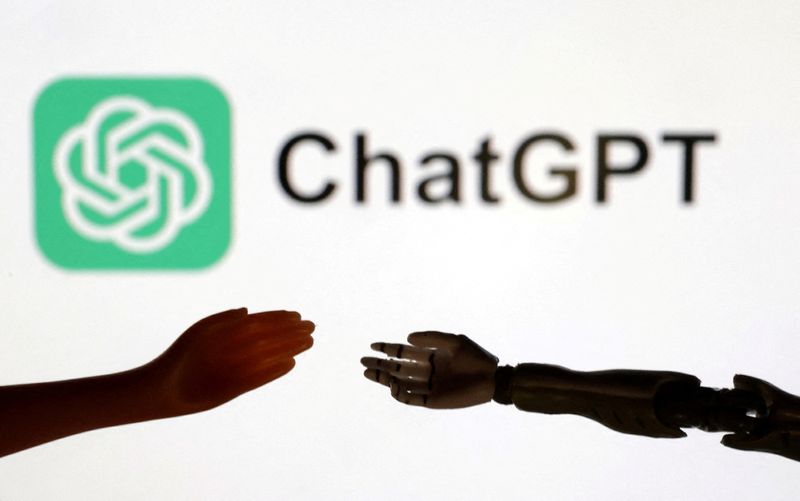 © Reuters. FILE PHOTO: ChatGPT logo is seen in this illustration taken September 28, 2023. REUTERS/Dado Ruvic/Illustration/File Photo