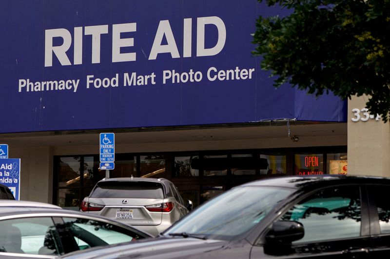 &copy; Reuters. FILE PHOTO: A Rite Aid store located at 3rd and Vermont is shown in Los Angeles, California, U.S., January 21, 2020.  REUTERS/Mike Blake/File Photo