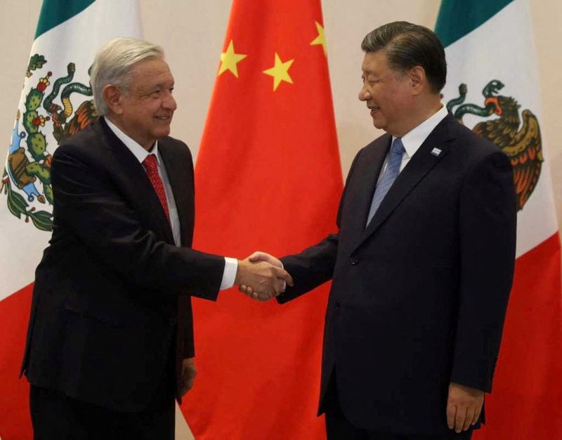 Mexico, China nod to stronger ties as leaders agree to promote trade and investment