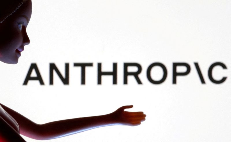 &copy; Reuters. Logo da Anthropic em foto de ilustração
31/03/2023 REUTERS/Dado Ruvic