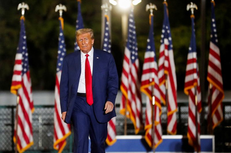 &copy; Reuters. Ex-presidente dos EUA Donald Trump 
08/11/2023
REUTERS/Octavio Jones