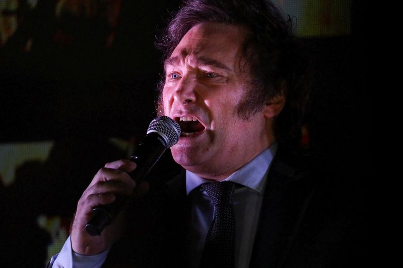 &copy; Reuters. Presidente eleito da Argentina, Javier Milei
19/11/2023. REUTERS/Cristina Sille/File Photo