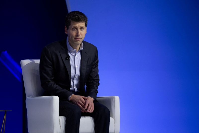 &copy; Reuters. FILE PHOTO: Sam Altman, CEO of OpenAI, attends the Asia-Pacific Economic Cooperation (APEC) CEO Summit in San Francisco, California, U.S. November 16, 2023. REUTERS/Carlos Barria/File Photo