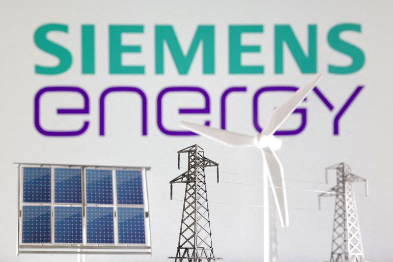 &copy; Reuters. Illustration du logo Siemens Energy. /Illustration diffusée le 17 janvier 2023/REUTERS/Dado Ruvic