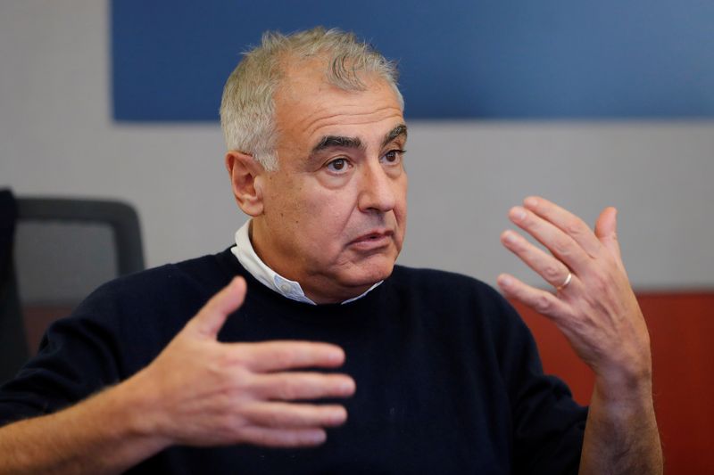 &copy; Reuters. Marc Lasry, an American billionaire businessman and co-founder and chief executive officer of Avenue Capital Group speaks during a Reuters investment summit in New York City, U.S., November 4, 2019. REUTERS/Lucas Jackson/File Photo