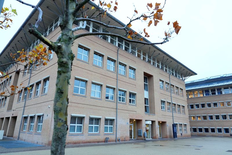 © Reuters. FILE PHOTO: A view of the Court building in Glostrup, Denmark, Wednesday November 8, 2023.  Ritzau Scanpix/via REUTERS/File photo