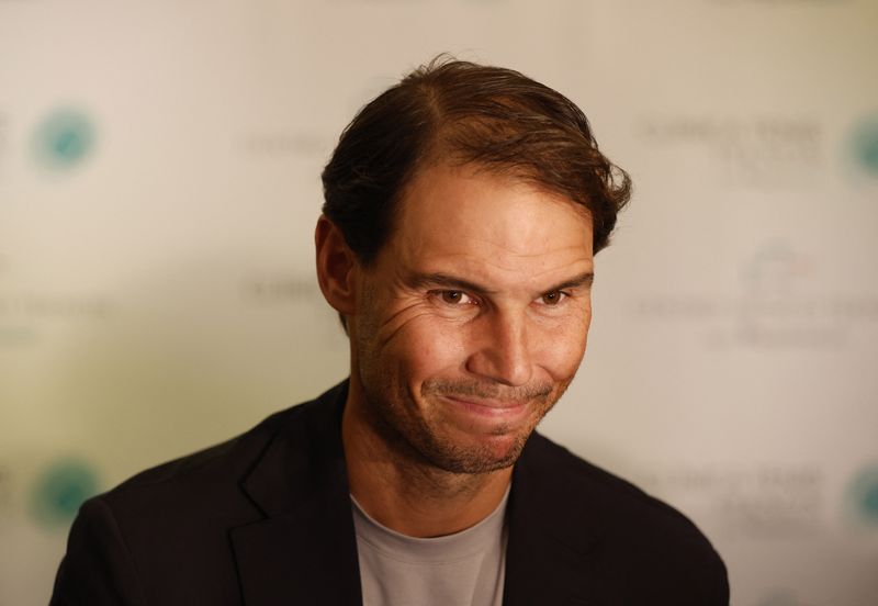 &copy; Reuters. Rafael Nadal em Barcelona
 15/11/2023   REUTERS/Albert Gea