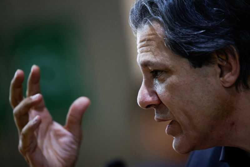 &copy; Reuters. Ministro da Fazenda, Fernando Haddad
31/08/2023
REUTERS/Adriano Machado