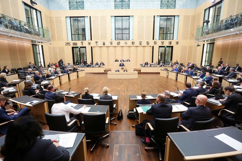 &copy; Reuters. جلسة للمجلس الاتحادي الألماني (البوندسرات) في برلين. صورة من أرشيف رويترز. 