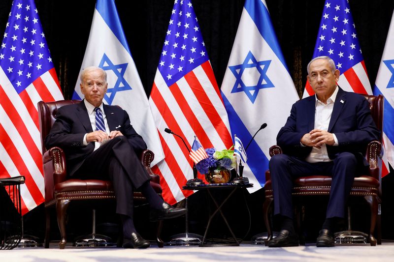 Biden will talk with Israel's Netanyahu on Sunday, White House official says