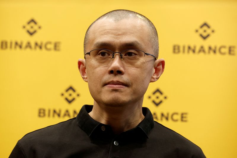 &copy; Reuters. FILE PHOTO: Zhao Changpeng, founder and chief executive officer of Binance, attends the Viva Technology conference dedicated to innovation and startups at Porte de Versailles exhibition center in Paris, France June 16, 2022. REUTERS/Benoit Tessier/File Ph