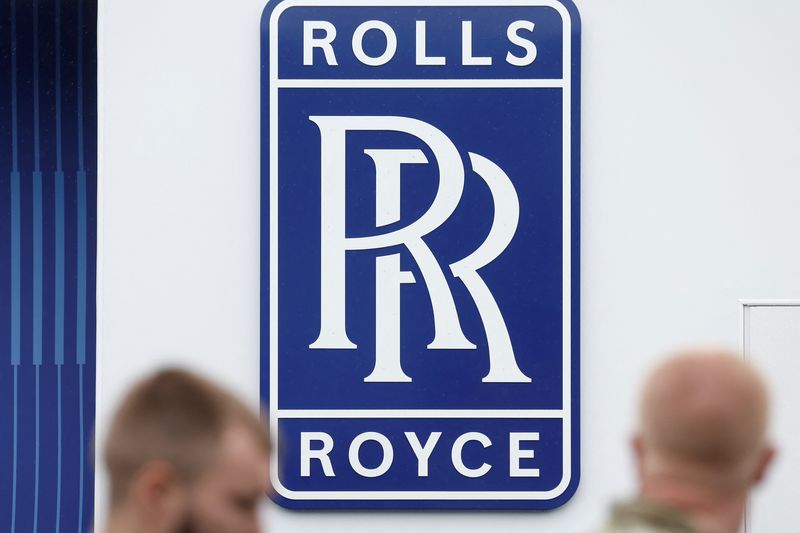 &copy; Reuters. Logo de Rolls-Royce. /Photo prise le 22 juin 2023 à Paris, France/REUTERS/Benoit Tessier