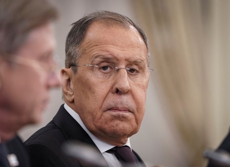 &copy; Reuters. Chanceler russo, Sergei Lavrov
09/11/2023
REUTERS/Turar Kazangapov
