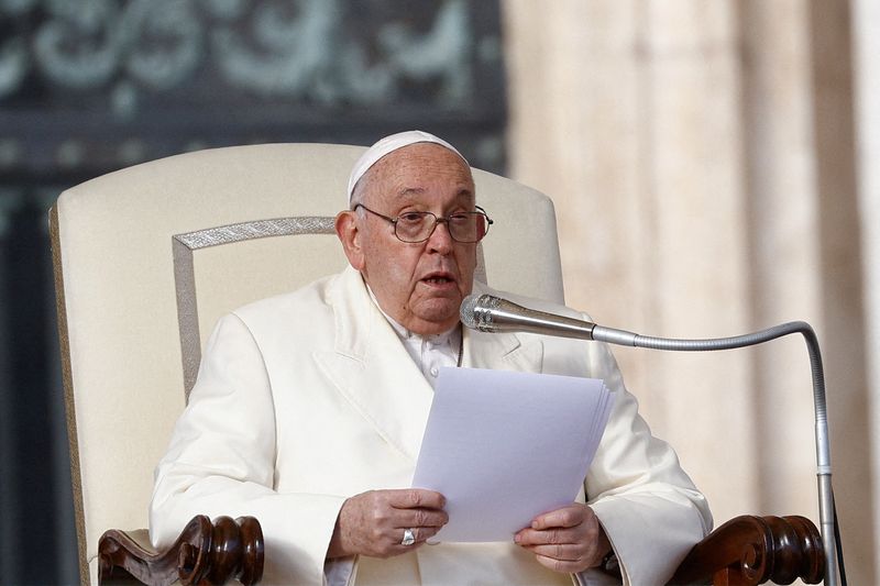 &copy; Reuters. Papa Francisco
22/11/2023
REUTERS/Guglielmo Mangiapane