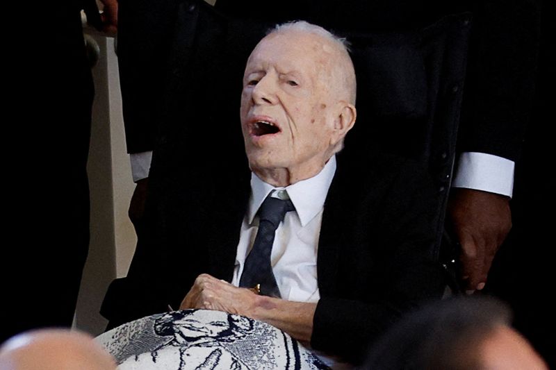 &copy; Reuters. Jimmy Carter, ex-presidente dos Estados Unidos
28/11/2023
REUTERS/Evelyn Hockstein