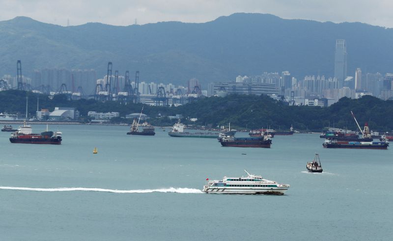 &copy; Reuters. FILE PHOTO: General view of the city of Hong Kong is seen through a window of the Observation Wheel, Hong Kong, China September 5, 2019. REUTERS/Amr Abdallah Dalsh/File Photo