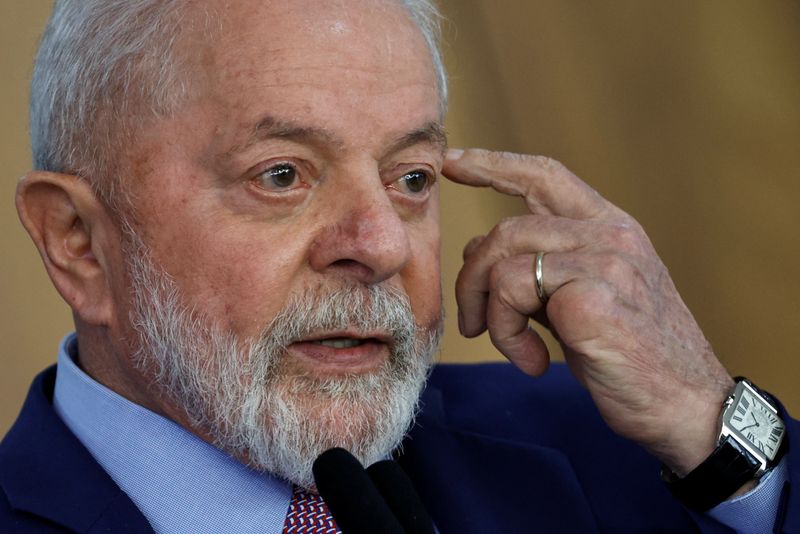 © Reuters. Presidente Luiz Inácio Lula da Silva
01/11/2023
REUTERS/Adriano Machado