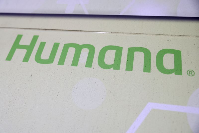 &copy; Reuters. Un logo Humana Inc. /Photo prise le 30 novembre 2021/REUTERS/Andrew Kelly