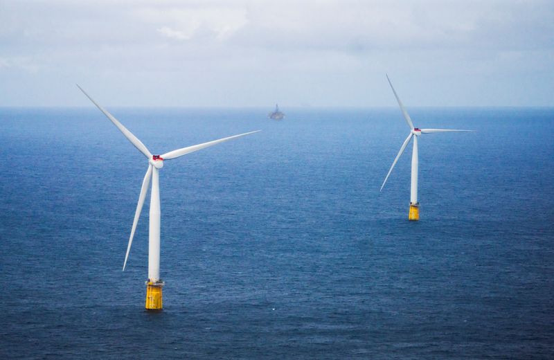 &copy; Reuters. Visão geral do parque eólico offshore Hywind Tampen, Mar do Norte
23/08/2023
NTB/Ole Berg-Rusten via REUTERS