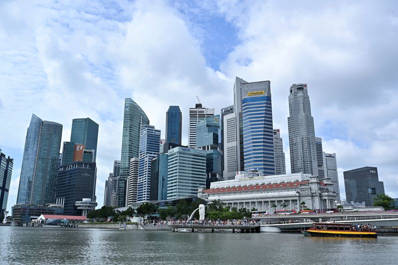 &copy; Reuters. A view of the skyline in Singapore, January 27, 2023. REUTERS/Caroline Chia/File Photo