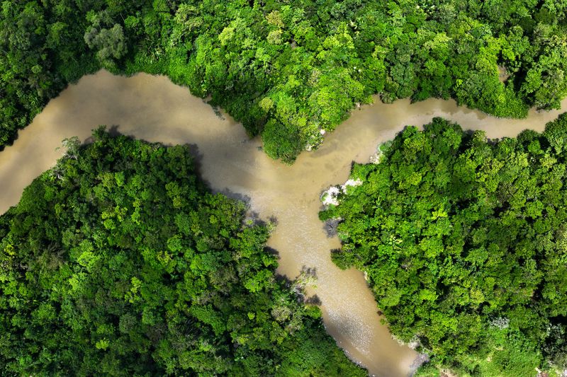 &copy; Reuters. Imagem aérea do rio Piraíba, em Belém
05/08/2023
REUTERS/Ueslei Marcelino