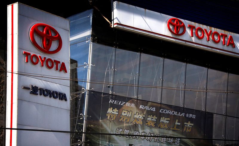 Toyota says it halts some Tianjin operations after report of weak sales