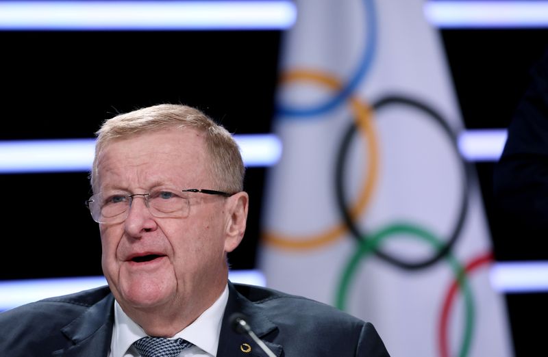 &copy; Reuters. جون كوتس نائب رئيس اللجنة الأولمبية الدولية في صورة من أرشيف رويترز.