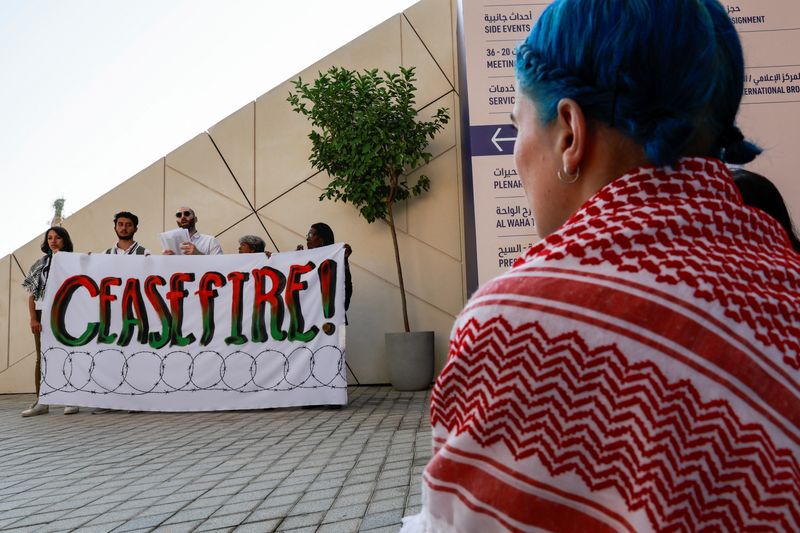 COP28 a rare chance in UAE for protests on Palestinians, climate action