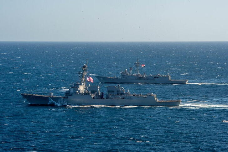 再送-紅海の米海軍攻撃、米国株の上昇に水差す恐れも