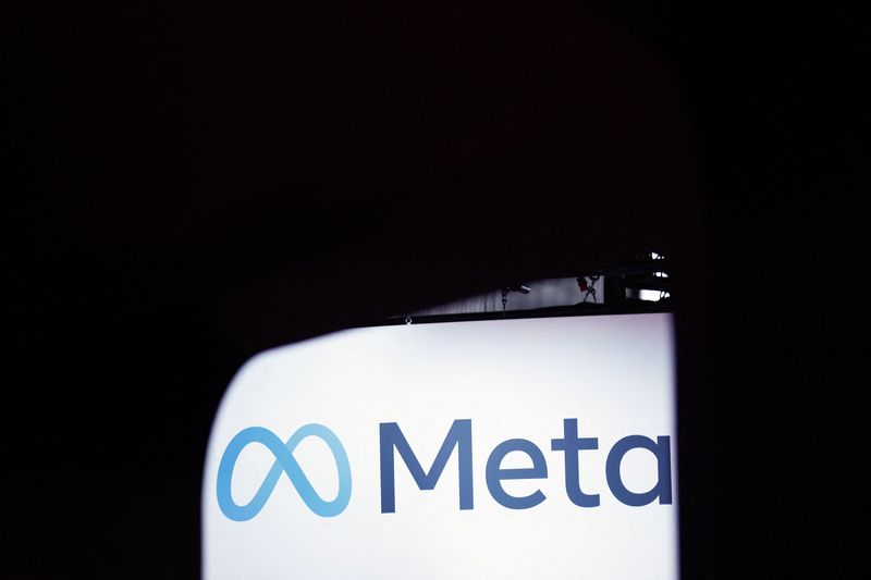 &copy; Reuters. FOTO DE ARCHIVO: El logotipo de Meta en la conferencia Viva Technology dedicada a la innovación y las startups en el centro de exposiciones Porte de Versailles en París, Francia. 14 de junio de 2023. REUTERS/Gonzalo Fuentes