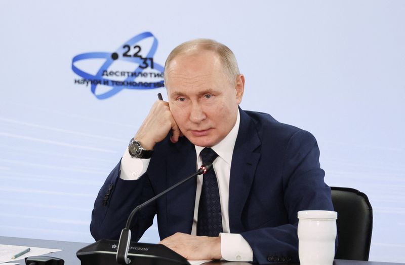&copy; Reuters. Presidente russo, Vladimir Putin
29/11/2023
Sputnik/Mikhail Klimentyev/Pool via REUTERS