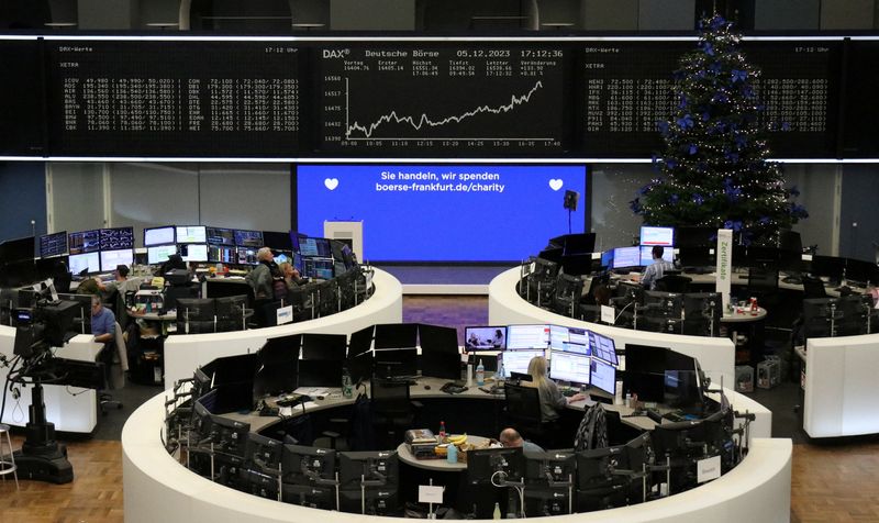 الأسهم الألمانية تغلق على ارتفاع قياسي وتتفوق على المؤشر الأوروبي
