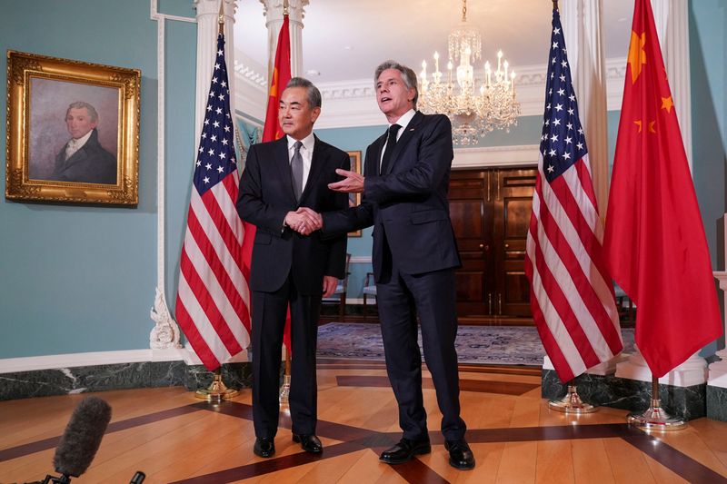 China's Wang stresses promoting stable, healthy Sino-US relations with Blinken