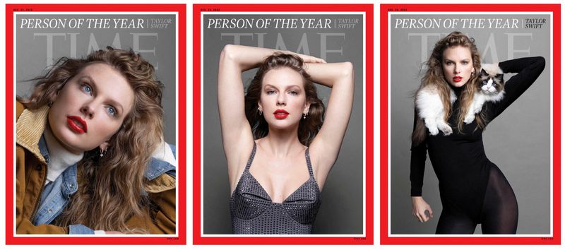 &copy; Reuters. Singer/songwriter Taylor Swift appears on the cover of Time Magazine's 2023 "Person of the Year" edition, in an image released in New York City, U.S. December 6, 2023.  Photographs by Inez and Vinoodh for TIME/Handout via REUTERS