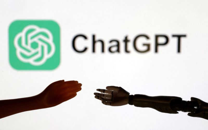 &copy; Reuters. FILE PHOTO: ChatGPT logo is seen in this illustration taken September 28, 2023. REUTERS/Dado Ruvic/Illustration/File Photo
