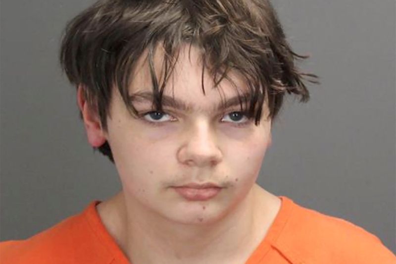 &copy; Reuters. Ethan Crumbley, adolescente condenado pela morte de quatro colegas de classe em escola nos arredores de Detroit
01/12/2021
Oakland County Sheriff's Office/Divulgação via REUTERS